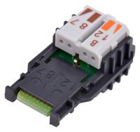 f00020a2133 Telegartner, MFP8 Wire Manager for use with MFP8 RJ45 Plug and AWG26/1-AWG24/1, AWG27/7-AWG24/7 cables