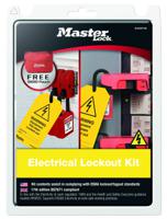 eleckit-en Master Lock Red Lockout Kit