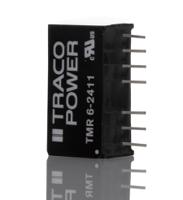 tmr-6-2411 TRACOPOWER TMR 6 DC-DC Converter, 5V dc/ 1.2A Output, 18 → 36 V dc Input, 6W, PCB Mount, +78°C Max Temp -40°C