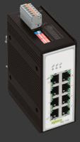 852-1102 WAGO Unmanaged 8 Port Industrial Ethernet Switch RJ-45