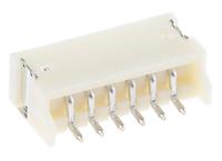 s6b-zr-sm4a-tf-lfsn JST ZH Series Right Angle Surface PCB Header, 6 Contact(s), 1.5 mm Pitch, 1 Row, Shrouded
