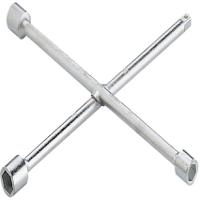 76-1t SAM Steel 4-way Cross Wrench, 17 mm, 19 mm, 22 mm Capacity