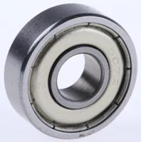 607-2z RS PRO 607-2Z 1 Row Ball Bearing - 7 mm ID, 19 mm OD 6 mm Race Width