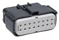 19418-0040 Molex Male Connector Housing, 5.84mm Pitch, 16 Way, 2 Row