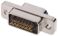 mdm-15psb-a174 ITT Cannon MDM 15 Way Panel Mount D-sub Connector Plug, 1.27mm Pitch