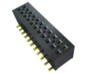 mle-105-01-g-dv-p-tr Samtec MLE Series Right Angle Surface Mount PCB Socket, 10-Contact, 2-Row, 1mm Pitch, Solder Termination
