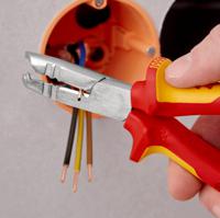 13-46-165 Knipex Stripping and drawing pliers, 165 mm Overall, VDE/1000V