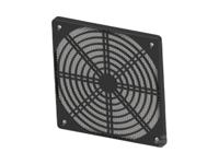 2489073-1 TE Connectivity Black ABS Vent Grille, 140 x 140mm