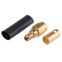 r125075000 Radiall, Plug Cable Mount SMA Connector, 50Ω, Crimp Termination, Straight Body