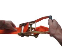 252-3784 RS PRO 8.5 ± 0.5mm Clawhook Ratchet Strap, 50mm Wide, 5000kg Breaking Strain