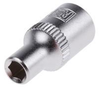 830-3997 RS PRO 1/4 in Drive 4.5mm Standard Socket, 6 point
