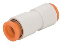 kq2h03-05a SMC KQ2 Series Straight Tube-to-Tube Adaptor, Push In 5/32 in to Push In 3/16 in, Tube-to-Tube Connection Style