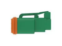 dt06-2s-tn03 TE Connectivity, DT06-2S Automotive Connector Socket Green Cable 2 Way, Cable Termination DT06-2S-TN03