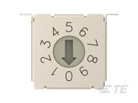 mrssh4dr10smgwtr TE Connectivity 10 Way Surface Mount DIP Switch 10P, Screwdriver Actuator
