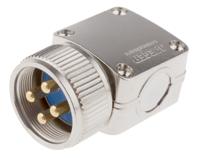 5307-600-06 Jaeger Circular Connector, 4 Contacts, Cable, Standard Connector, Male, IP50, IP54