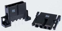tst10rd01t-192991-0324 ITT Cannon Trident Series Straight Through Hole PCB Header, 10 Contact(s), 5.08 mm Pitch, 1 Row, Shrouded