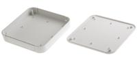 pf20-4-20w Takachi Electric Industrial PF Series White ABS Enclosure, IP40, White Lid, 200 x 200 x 40mm