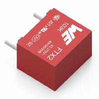 890334027030cs Wurth Elektronik WCAP-FTXX Film Capacitor, 310V ac, ±10%, 4.7μF, Through Hole