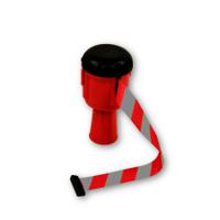 221-7866 RS PRO Red ABS Retractable Barrier, 9m, Red/White Tape