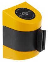 897-35-d4 Tensator Black & Yellow Plastic Retractable Barrier, 4.6m, Yellow/Black Tape