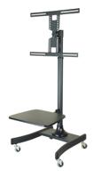 176-3382 RS PRO Floor Mounting Portable TV Stand for 1 x Screen, 47in Screen Size