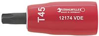 2390025 STAHLWILLE 3/8 in Drive Bit Socket, Torx Bit, T25, VDE/1000V, 67 mm Overall Length