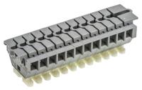 261-112341-000 WAGO 261-112/341-000 261 Series Grey, 2.5mm², Single-Level, Clamp Termination