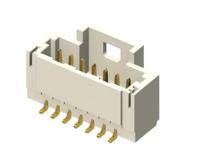 t1m-06-f-sv-l Samtec T1M Series Vertical Surface PCB Header, 6 Contact(s), 1 mm Pitch, 1 Row, Shrouded