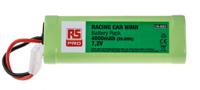 176-9357 RS PRO 7.2V NiMH Rechargeable Battery Pack, 4Ah - Pack of 1