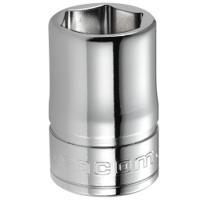 j13h Facom 3/8 in Drive 13mm Standard Socket, 6 point, 30 mm Overall Length