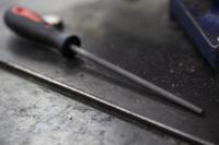 161-1480 RS PRO 150mm, Second Cut, Round Engineers File With Soft-Grip Handle