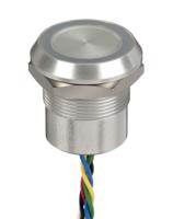cpb3110000dgss APEM Capacitive Switch Momentary,Illuminated, Green, Red, NPN, IP68, IP69K