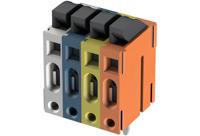 14030414301201 HARTING har-flexicon Series PCB Terminal Block, 4-Contact, 3.5mm Pitch, Wave Soldering, 1-Row, IDC Termination