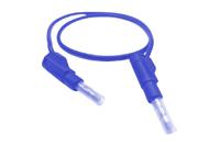 22451-50m-6 Mueller Electric Test lead, 32A, 600V, Blue, 0.5m Lead Length