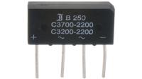 b80c3700-2200a Diotec Bridge Rectifier, 4.8A, 160V, 4-Pin