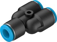 qsy-8 Festo QSY Series Y Tube-to-Tube Adaptor, Push In 8 mm to Push In 8 mm, Tube-to-Tube Connection Style, 153150