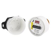 90017r5 Hosiden Besson Banshee Excel Lite Series Amber Sounder Beacon, 9 → 30 V dc, Bayonet Mount, 110dB at 1 Metre