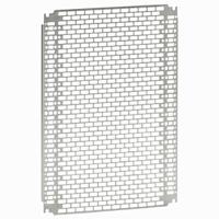 0-360-99 Legrand Steel Perforated Mounting Plate, 275mm W, 192mm L for Use with Atlantic Enclosure, Marina Enclosure