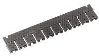 1-382811-6 TE Connectivity, AMPMODU Shunt Female Straight Black Open Top 2 Way 1 Row 2.54mm Pitch