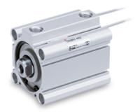 cq2b32-5sz SMC Pneumatic Compact Cylinder - 5 mm Bore, 32 mm CQ2 Series, Double Acting Acting