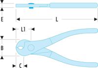 41216 Facom 412.16 Cable Cutters