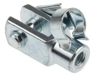 312-0258 RS PRO Steel M5 x 0.8 Clevis, 26mm x 10mm