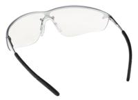 silpsi Bolle Safety SILIUM Anti-Mist UV Safety Glasses, Clear Polycarbonate Lens, Vented