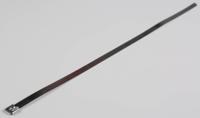 547-4311 RS PRO Cable Tie, Roller Ball, 520mm x 7.9 mm, Metallic 316 Stainless Steel, Pk-100
