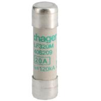 lf320m Hager 20A Cartridge Fuse, 10 x 38mm