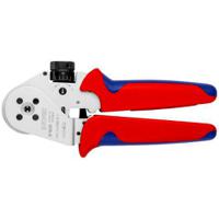 97-52-63 Knipex 97 Hand Ratcheting Four-Mandrel Crimping Pliers for Turned Contacts, 0,08 → 2,5mm² Wire
