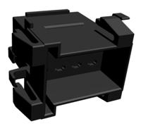 929505-3 TE Connectivity, Junior Power Timer Automotive Connector Socket Black Plug-In 8 Way