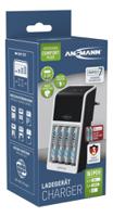 1001-0094-520 Ansmann  Battery Charger For NiMH 9V, AA, AAA 4 Cell with EU plug