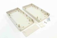 198-1377 RS PRO ABS Hand Held Enclosure, Integral Battery Compartment, 190 x 100.1 x 39.9mm