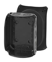 kf1600b HENSEL ENYCASE DK Series Black Polycarbonate Junction Box, 210 x 155 x 92mm